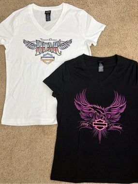 🏛️✨ NWOT Harley-Davidson "Biker-Core" Duo | Set of 2